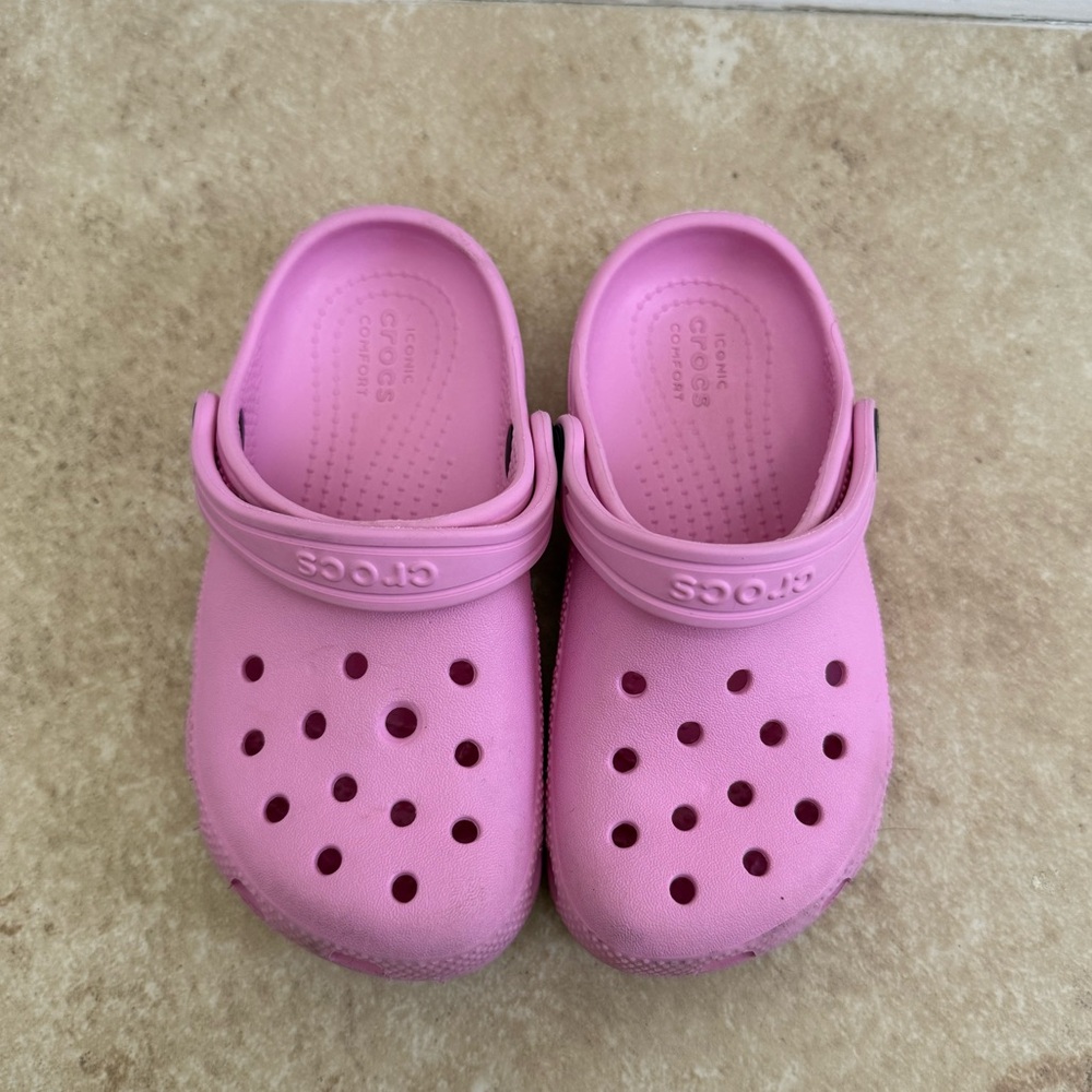 CROCS Kids Pink Clogs